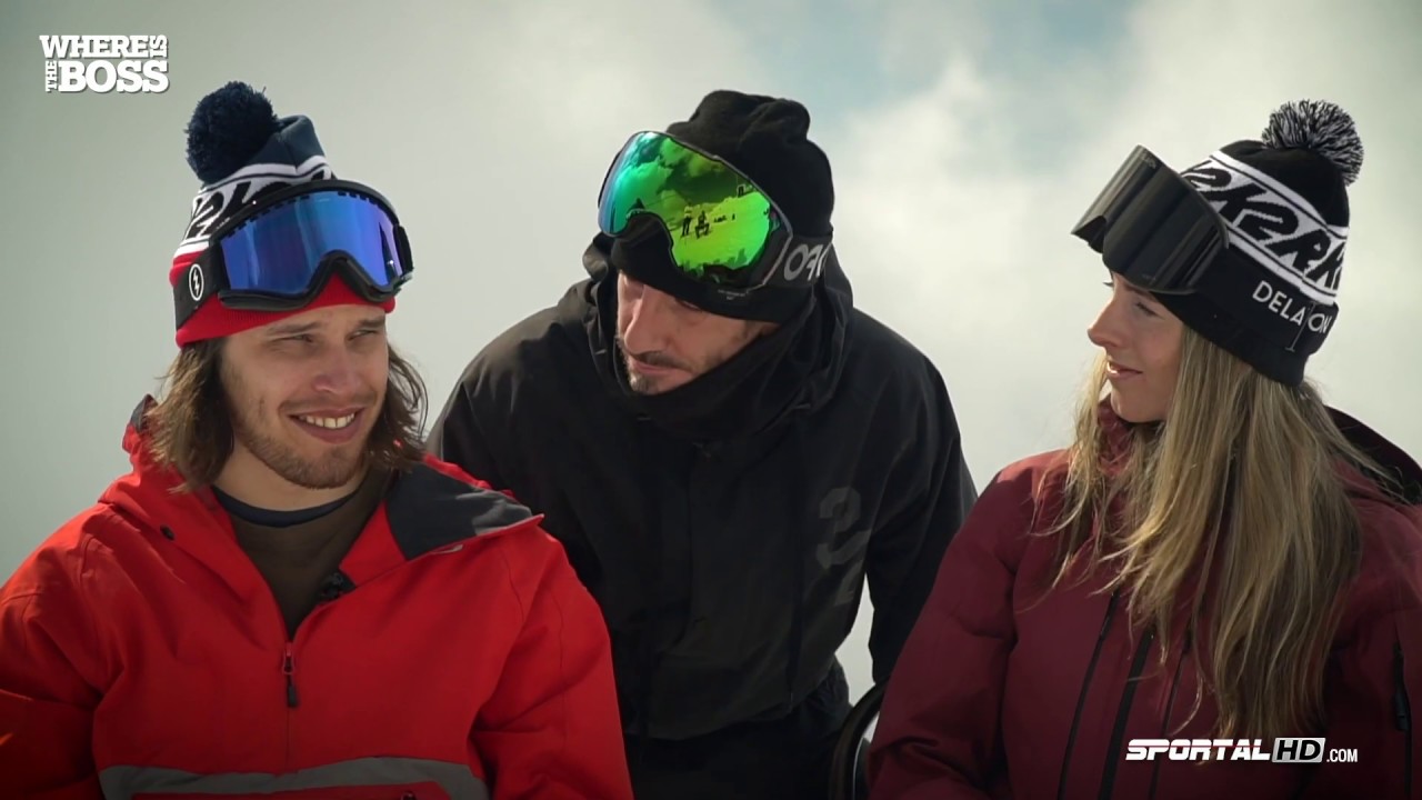 THE BOSS Movie Quiz mit Freeskier Kai Mahler und Freeriderin Flurina Bieger
