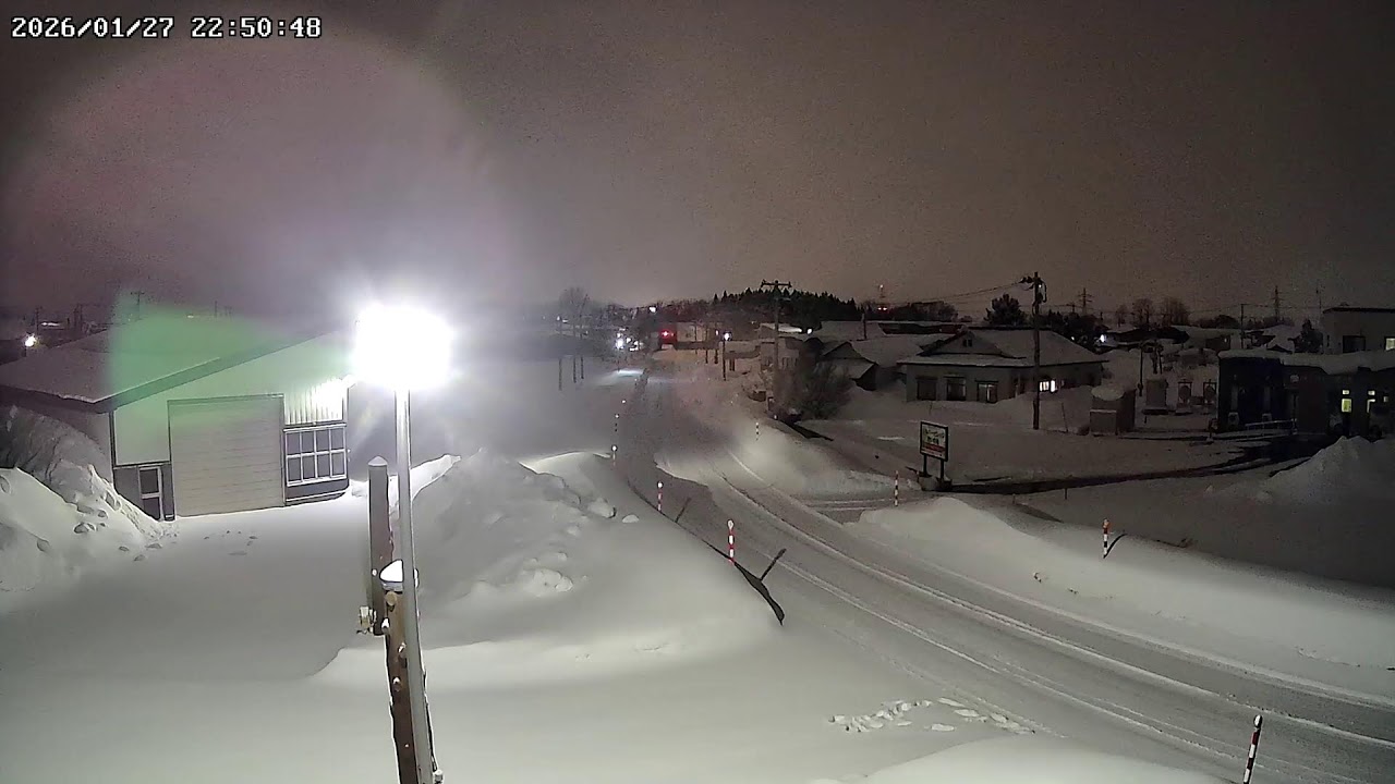 青森県五所川原市漆川ライブカメラ Aomori Goshogawara Live camera.world.cam