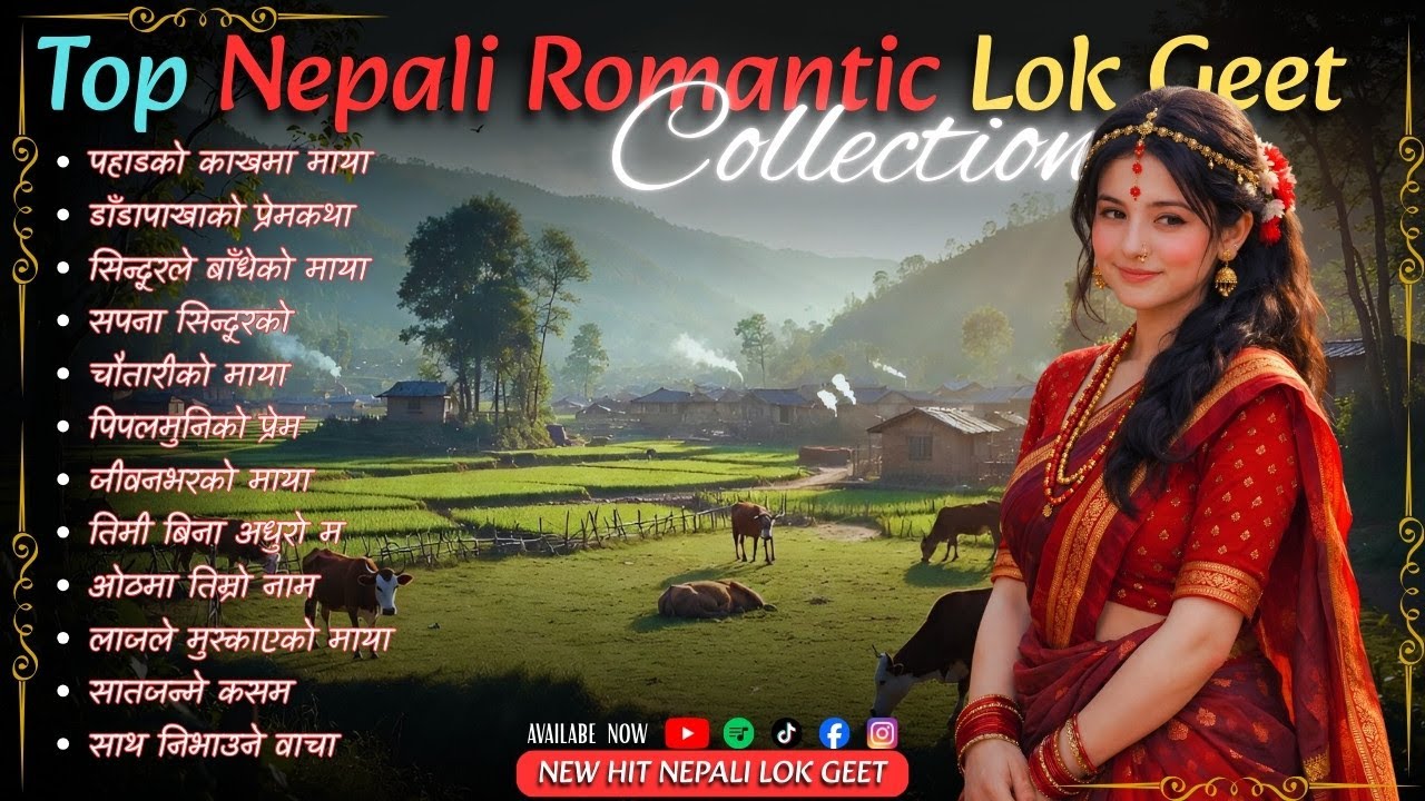 Top Nepali Romantic Lok Geet 🎶 | Best Nepali Folk Love Songs Collection