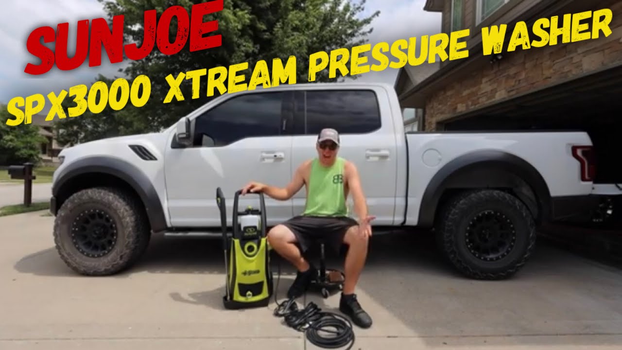 Обзор мойки высокого давления Sun Joe SPX3000 Xtream