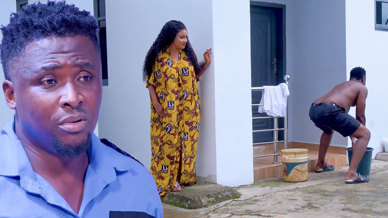 BILLIONAIRE SINGLE LADY FALLS MADLY INLOVE WITH HER GATEMAN SHE BROUGHT FROM THE VILLAGE