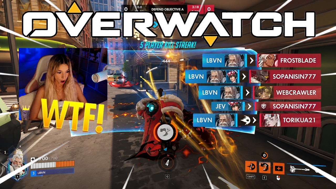 Overwatch FUNNY MOMENTS & MOST WTF Clips #217