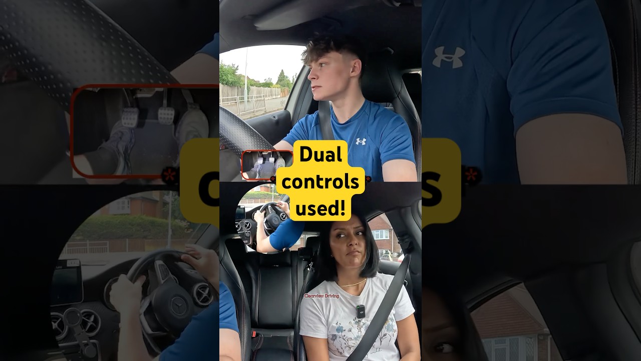 I HAD TO BRAKE! #driving #car #test #mock #london #teacher #fyp #howto #drive #learn