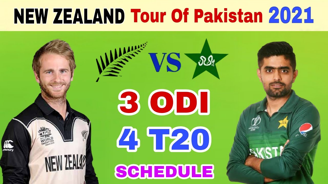 New Zealand Tour Of Pakistan 2021 | New Zealand Vs Pakistan Series Schedule | NZ Tour Pak 2021