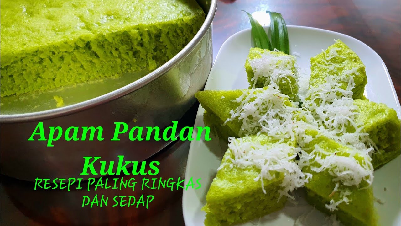 Apam Pandan Kukus Yang Sangat Mudah Nak Buat | Lembut dan Tentu nya Sedap