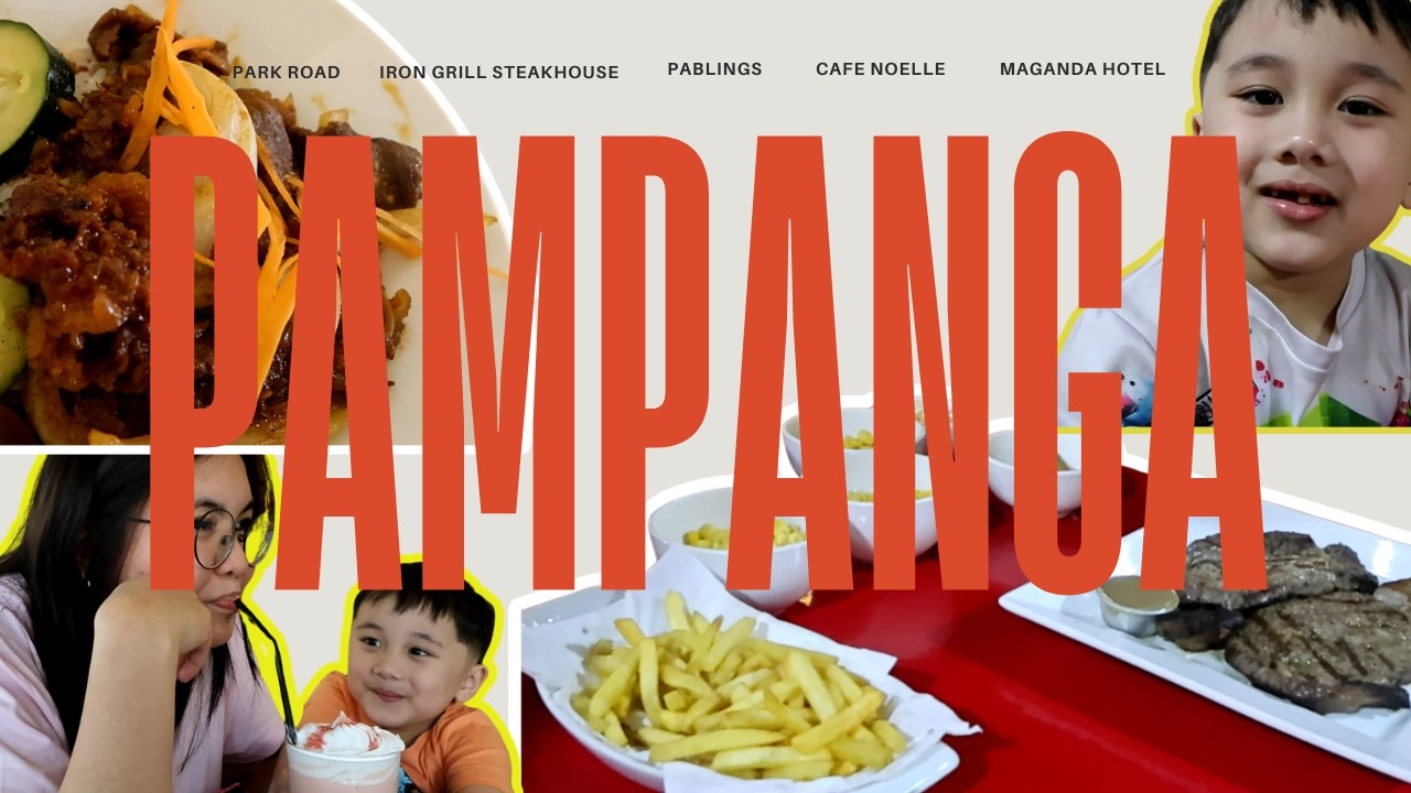 Pampanga: Maganda Hotel | Park Road | Cafe Noelle | Iron Grill SteakHouse