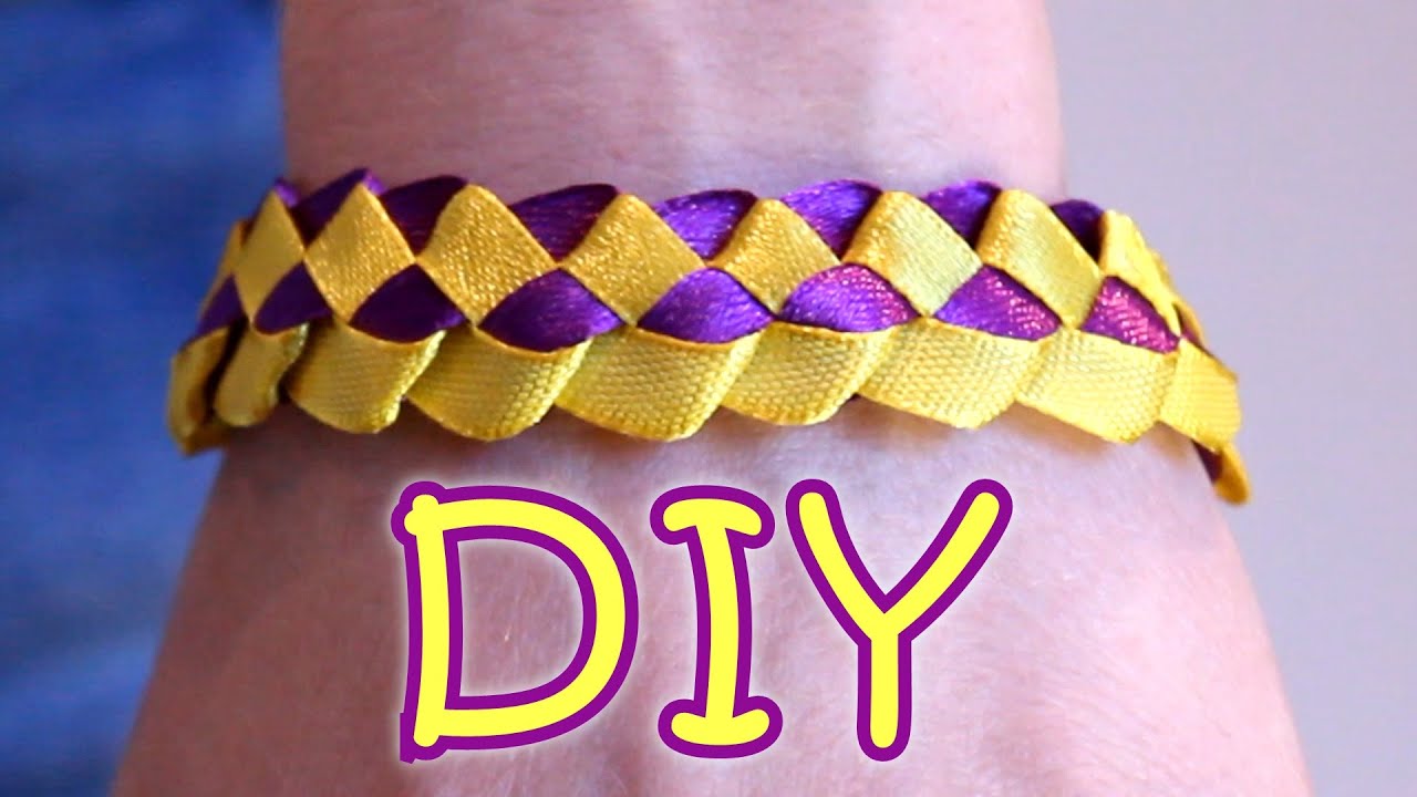 DIY Ribbon Bracelet 