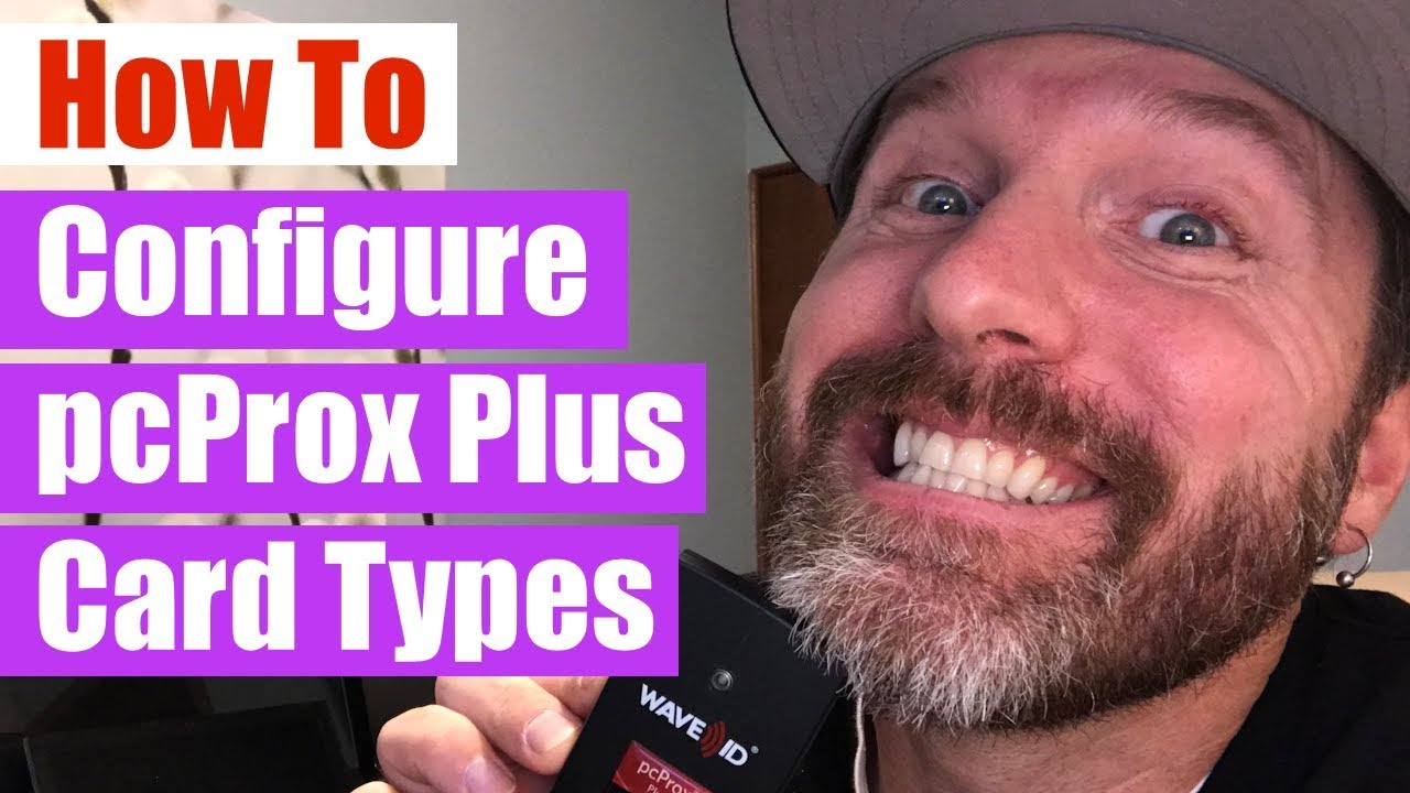 Add/Edit Card Types for the pcProx Plus RFID Badge Reader by RFIDeas
