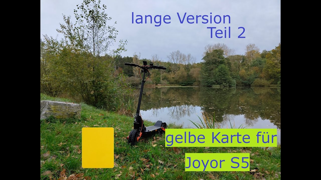 Joyor S5 zum eingrooven - Lange Version - Teil 2