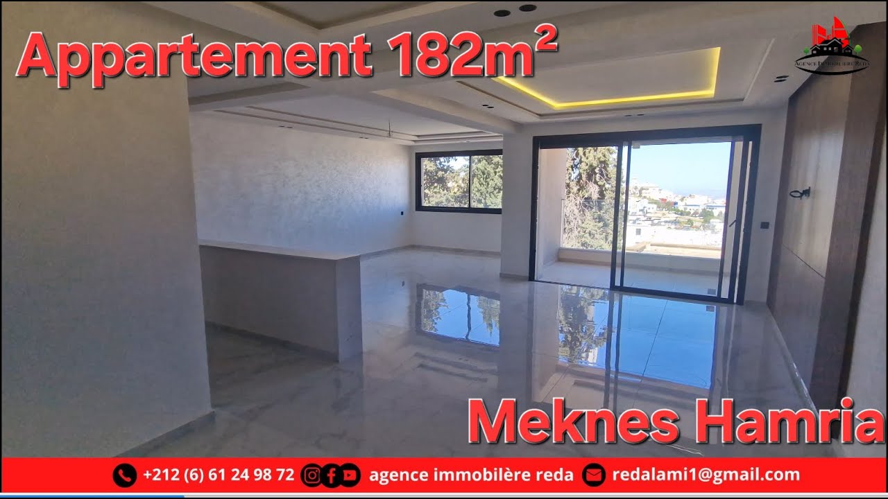 Meknes Appartement 182 m&sup2; مكناس شقة
