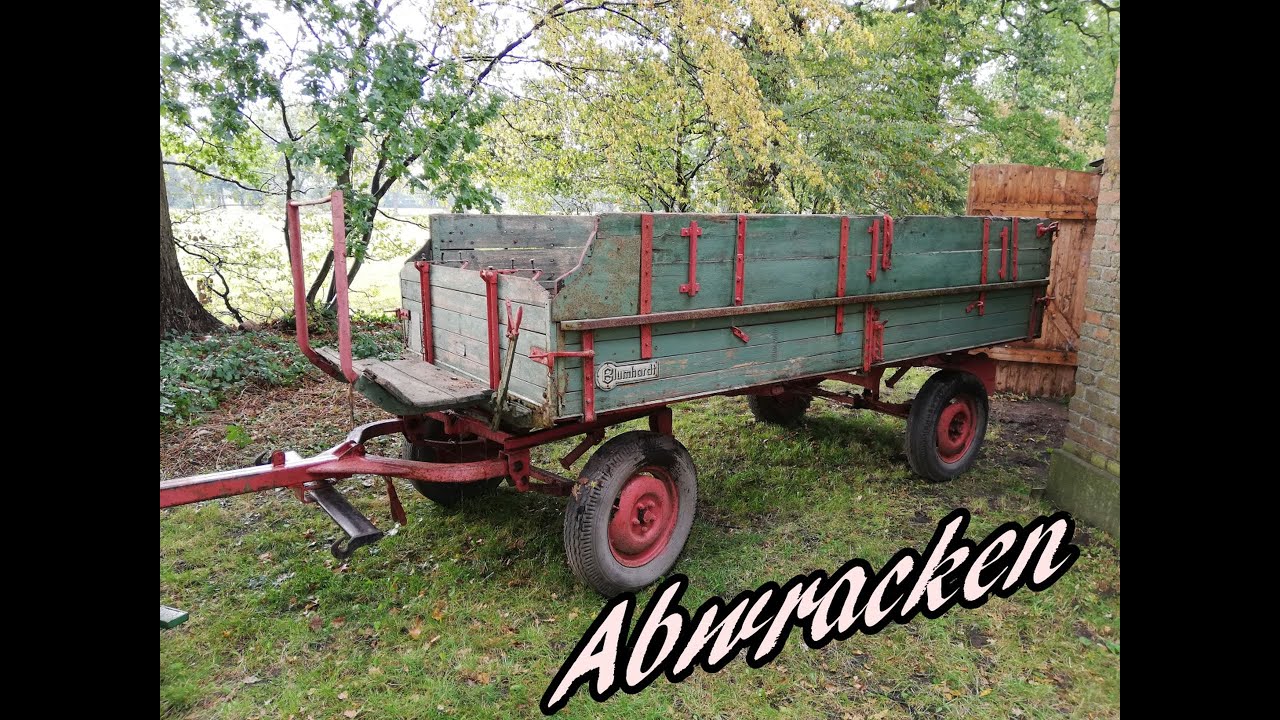 Blumhardt GF2 Ackerwagen | Restauration Part 1 | Vorstellung & Abwracken