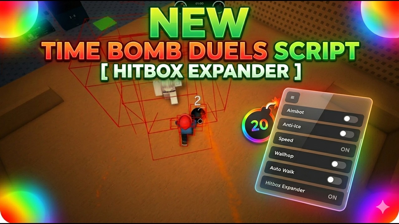 [ HITBOX EXPANDER ] BEST SCRIPT TIME BOMB DUELS *OP* FREE