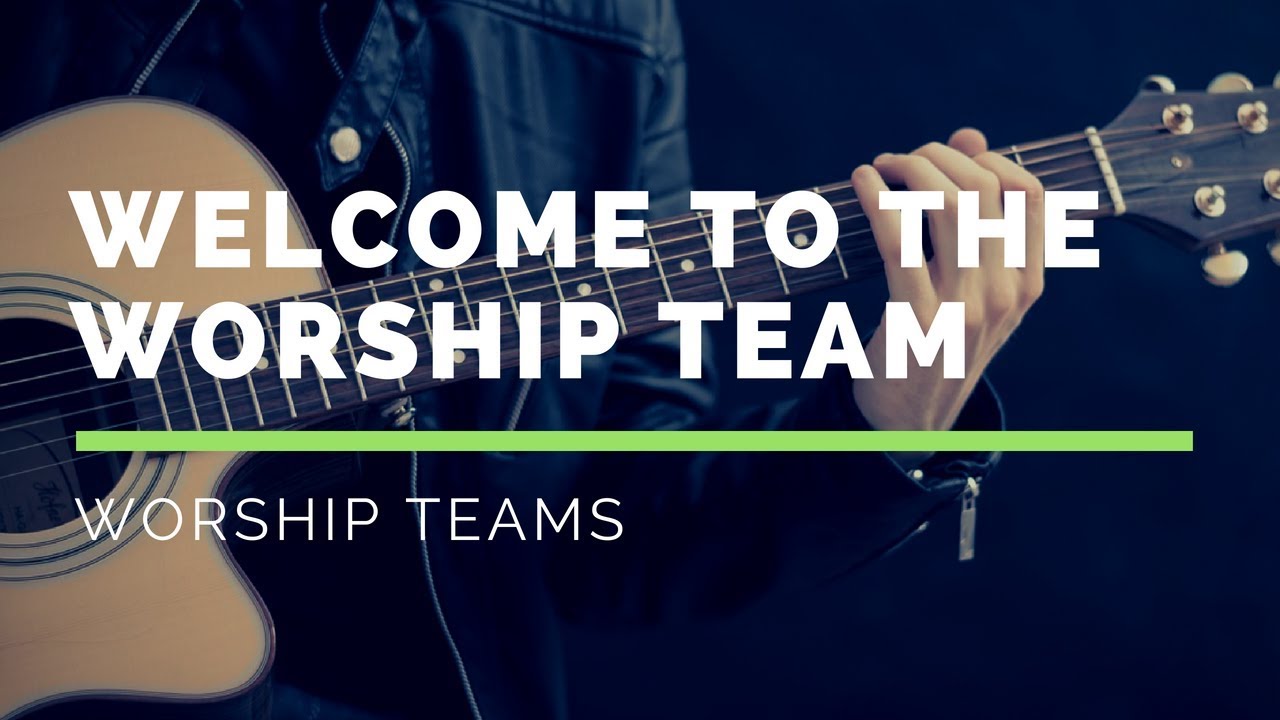 Worship team training from pursueGOD.org