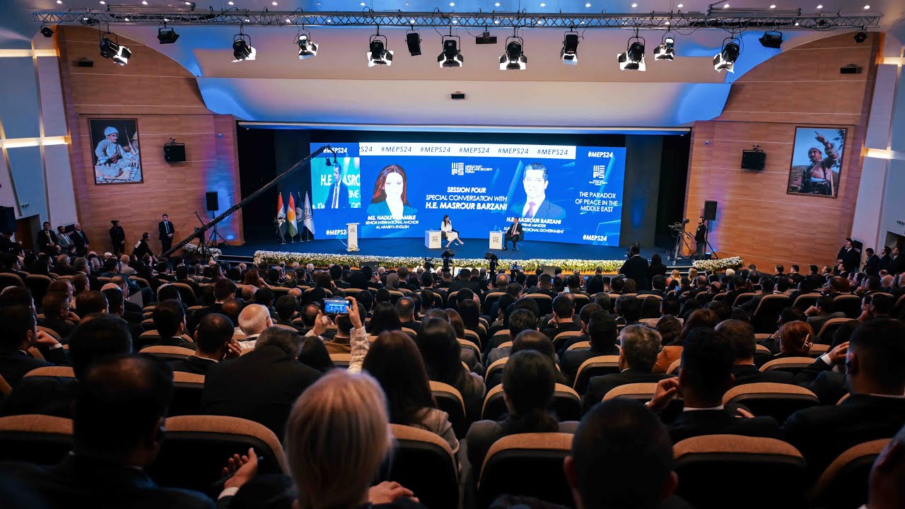 PM Masrour Barzani's special conversation at #meps24