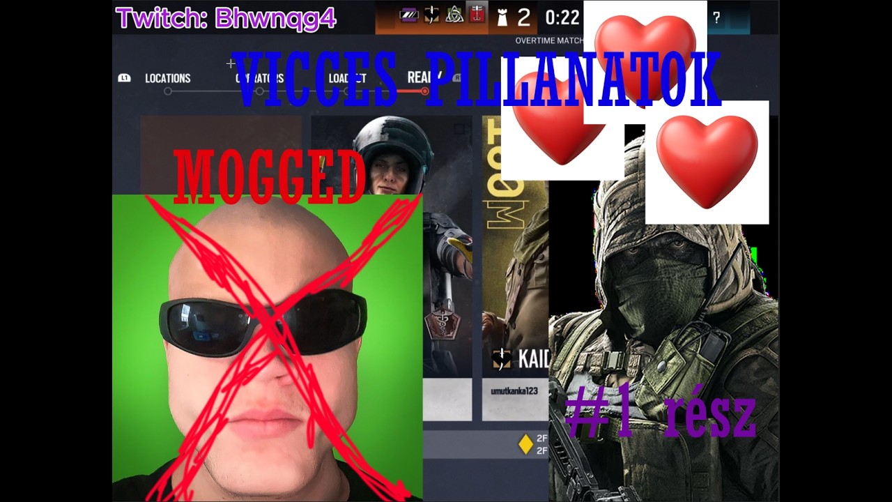 Champion Grind de nem Ranked | Vicces R6 pillanatok | #1 r&eacute;sz!