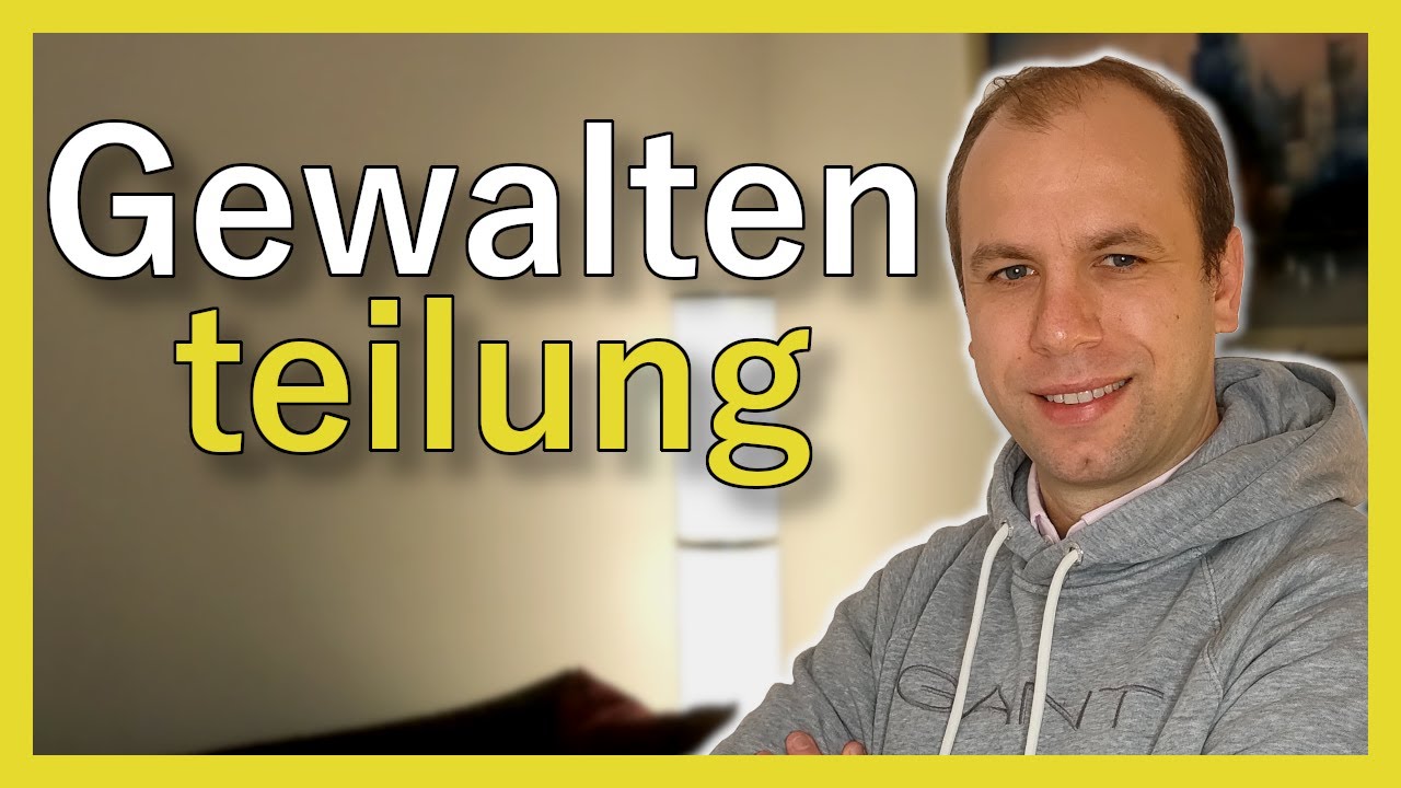 Gewaltenteilung - Legislative, Exekutive & Judikative einfach erkl&auml;rt!