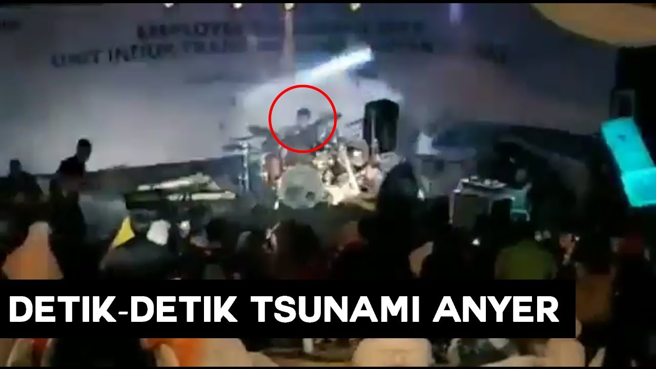 Inilah Detik-Detik Tsunami Pantai Anyer Banten yang Menimpa Band Seventeen