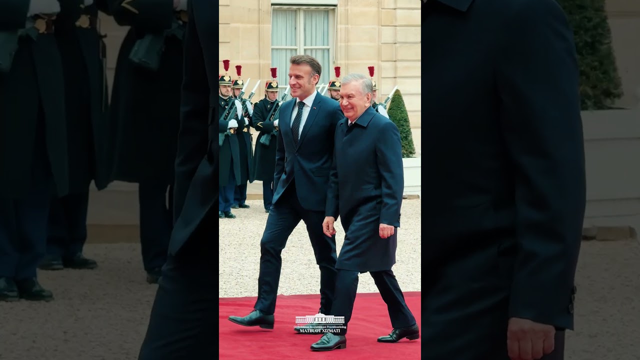 Oʻzbekiston va Fransiya: ikki davlat Prezidentlari uchrashdi