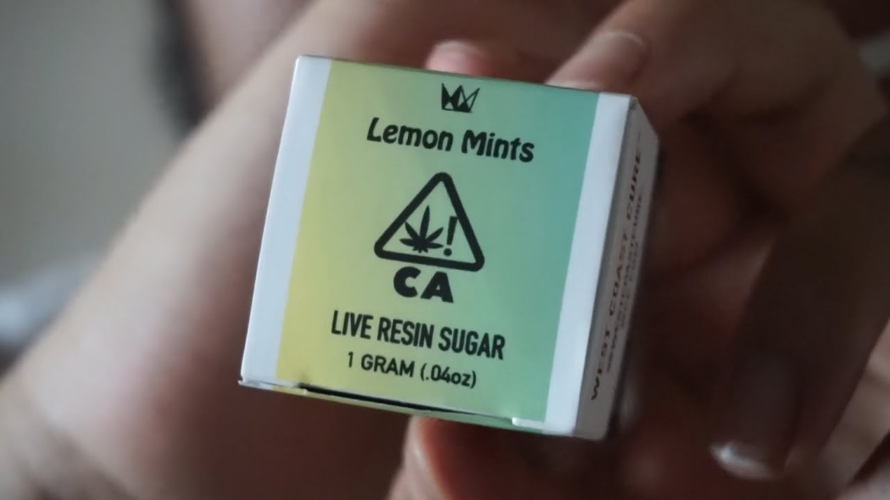 WEST COAST CURE LEMON MINTS LIVE RESIN SUGAR REVIEW
