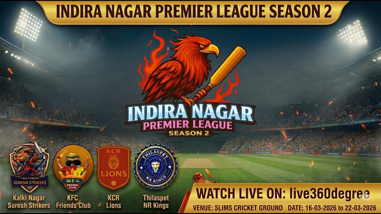🔴 Live: Match No. 1| Kalki Nagar Suresh Strikers vs Dharmapuri KCR Lions | SLIMS Cricket Ground