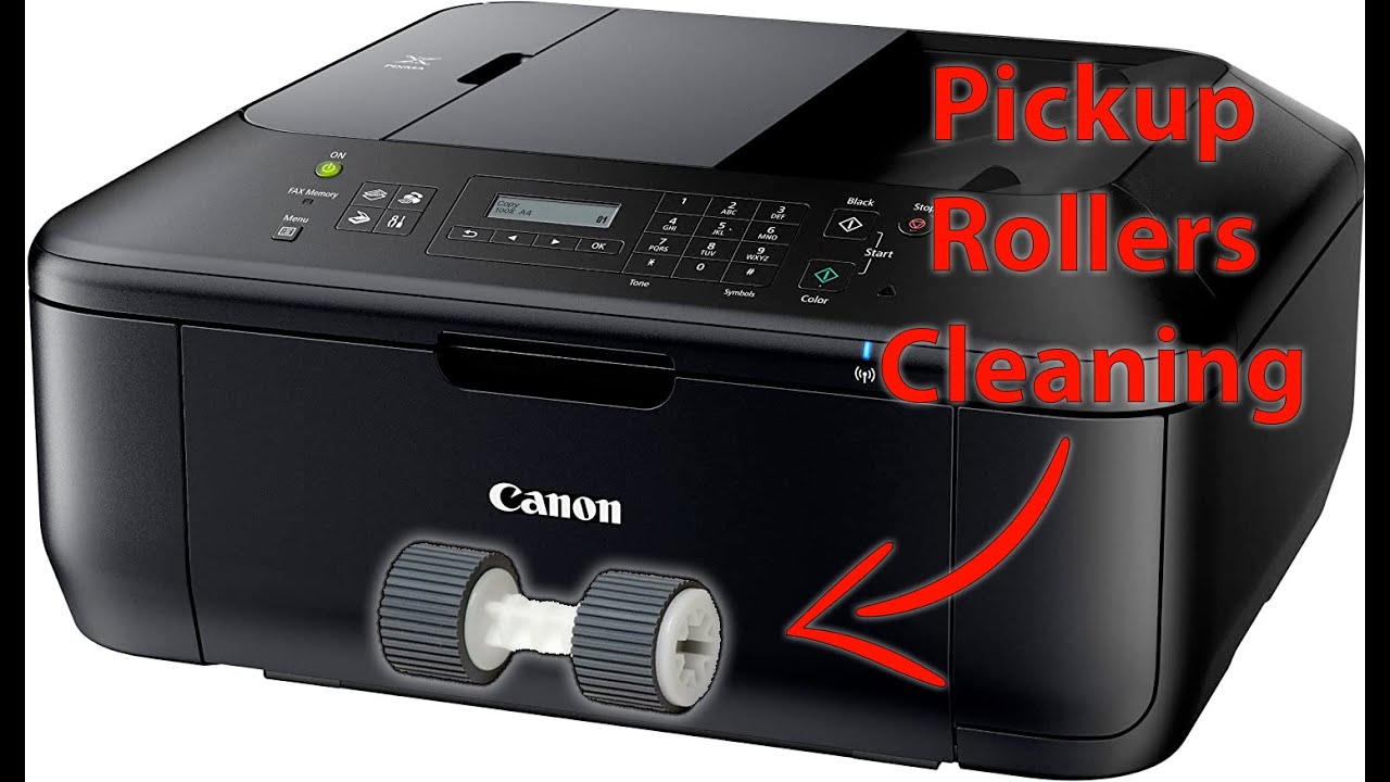 Canon Pixma MX395/MX475 не подает бумагу • Очистка роликов подачи бумаги