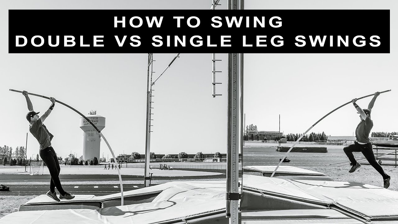Single vs Double Leg Swings | Team Hoot Pole Vault