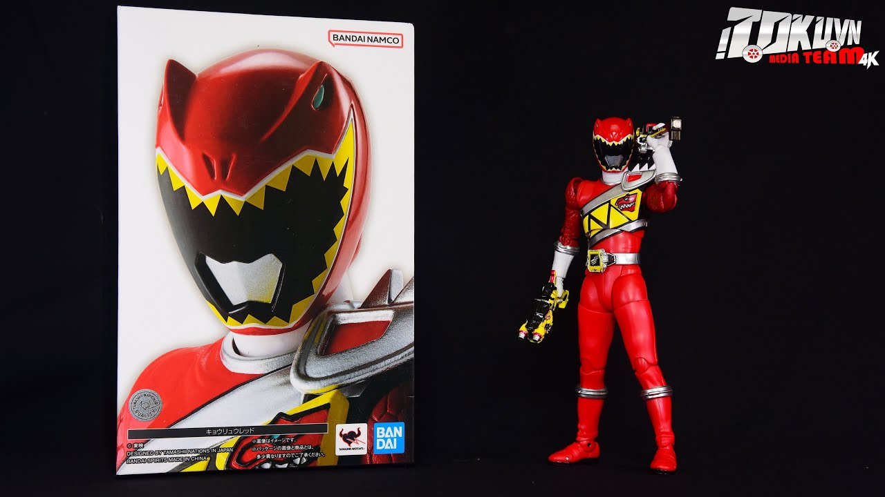 [TMT][1775] S.H.Figuarts (Shinkocchou Seihou) Kyoryu Red! Zyuden Sentai Kyoryuger!  (4k)