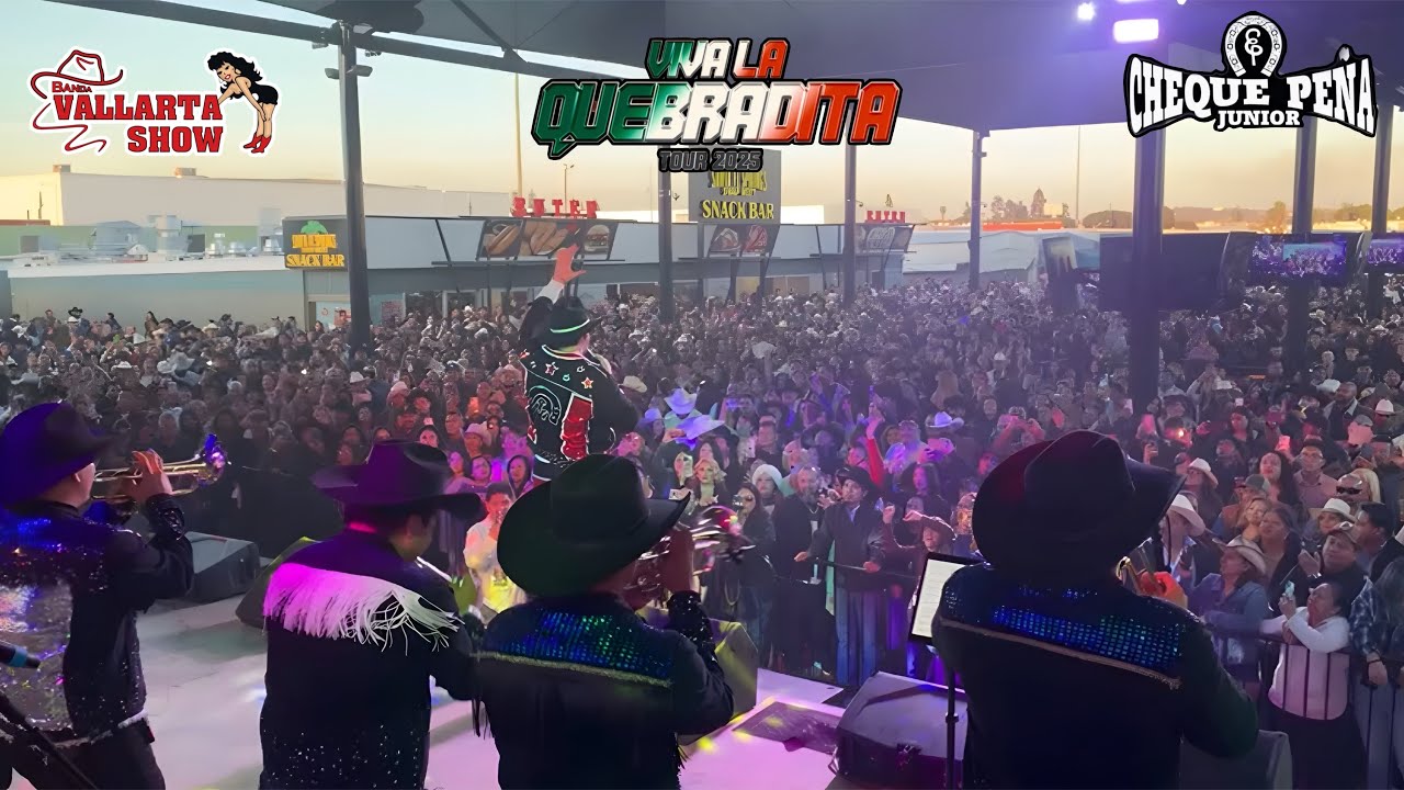 Provócame  Cheque Peña Jr & La Banda Vallarta Show 2025 en vivo 