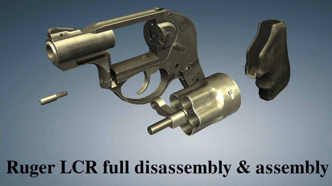 Ruger LCR: full disassembly & assembly | World of Guns
