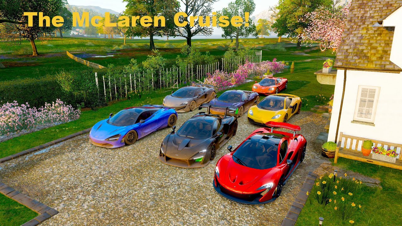Forza Horizon 4 - The McLaren Cruise!