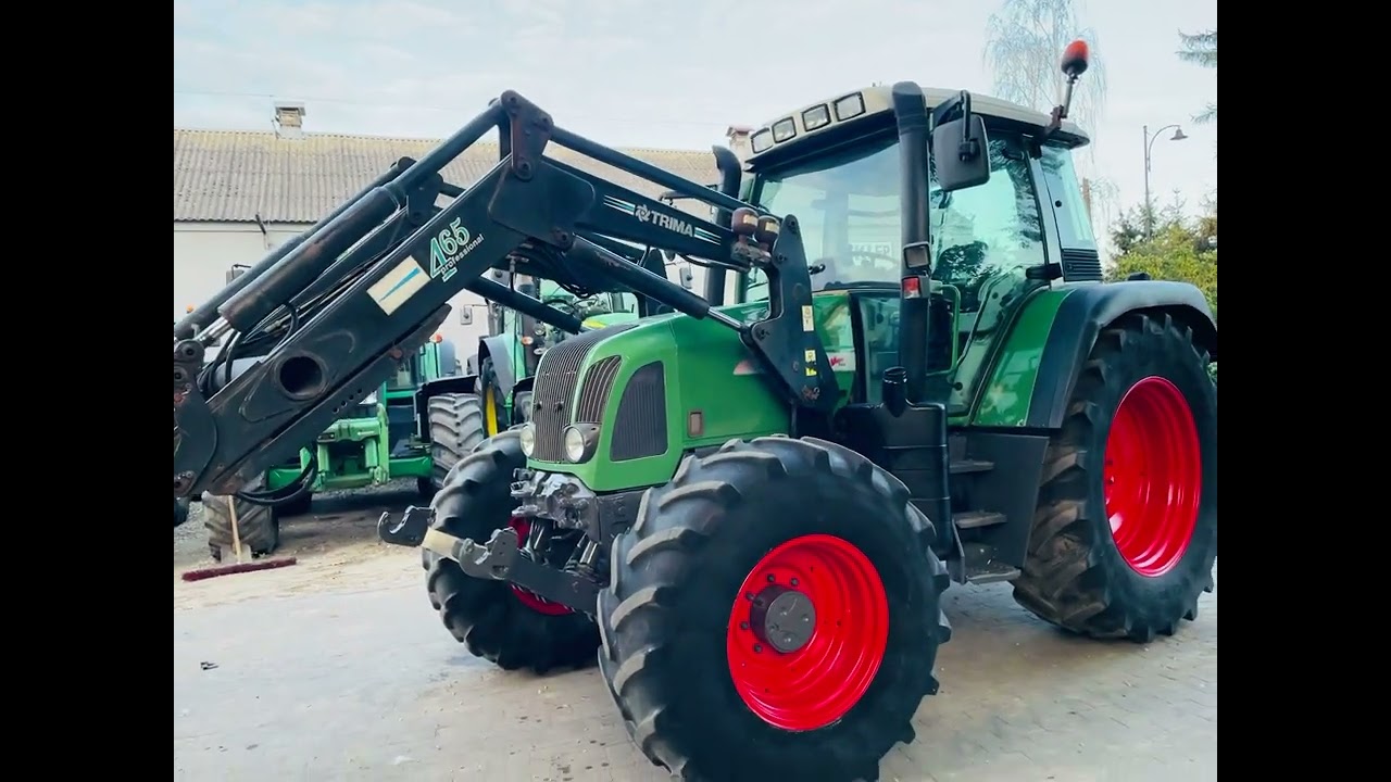 Fendt 411 Vario, 2003 rok, 118 KM, ładowacz czołowy TRIMA Professional 465, na sprzedaż *PESTROL*