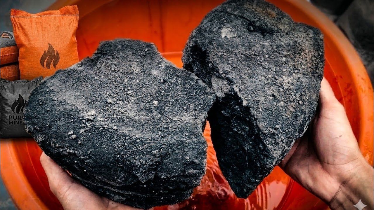 100 % Satisfying charcoal ashes 🥰 water crushing|oddly satisfying asmr 