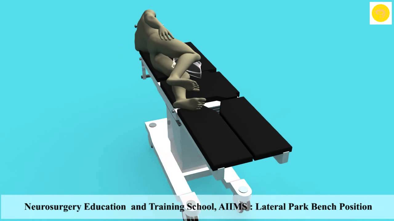 lateral park bench position