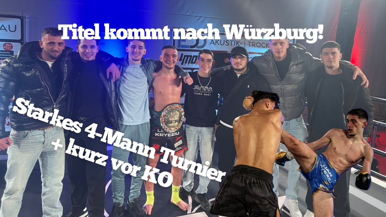 Beinahe-KO + Weltmeistertitel im 4-Mann Turnier! | Supercup | KRYEZIU BROTHERS