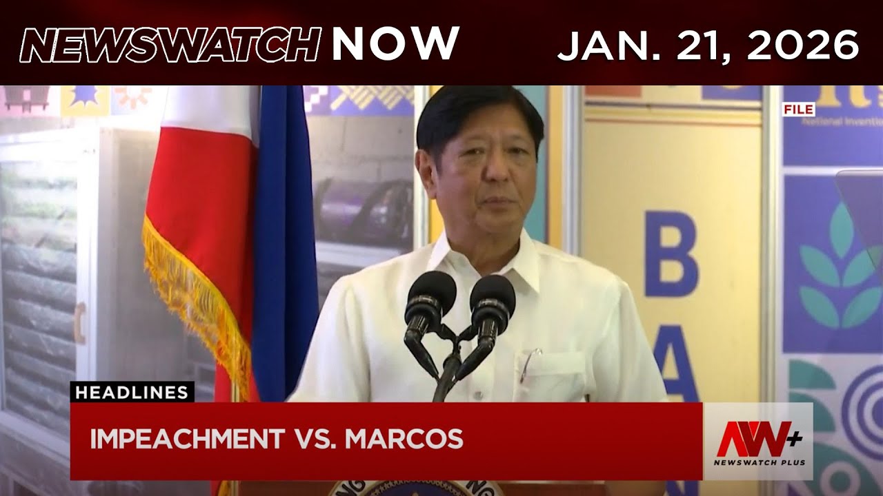 NewsWatch Now - January 21, 2026 (Wednesday)