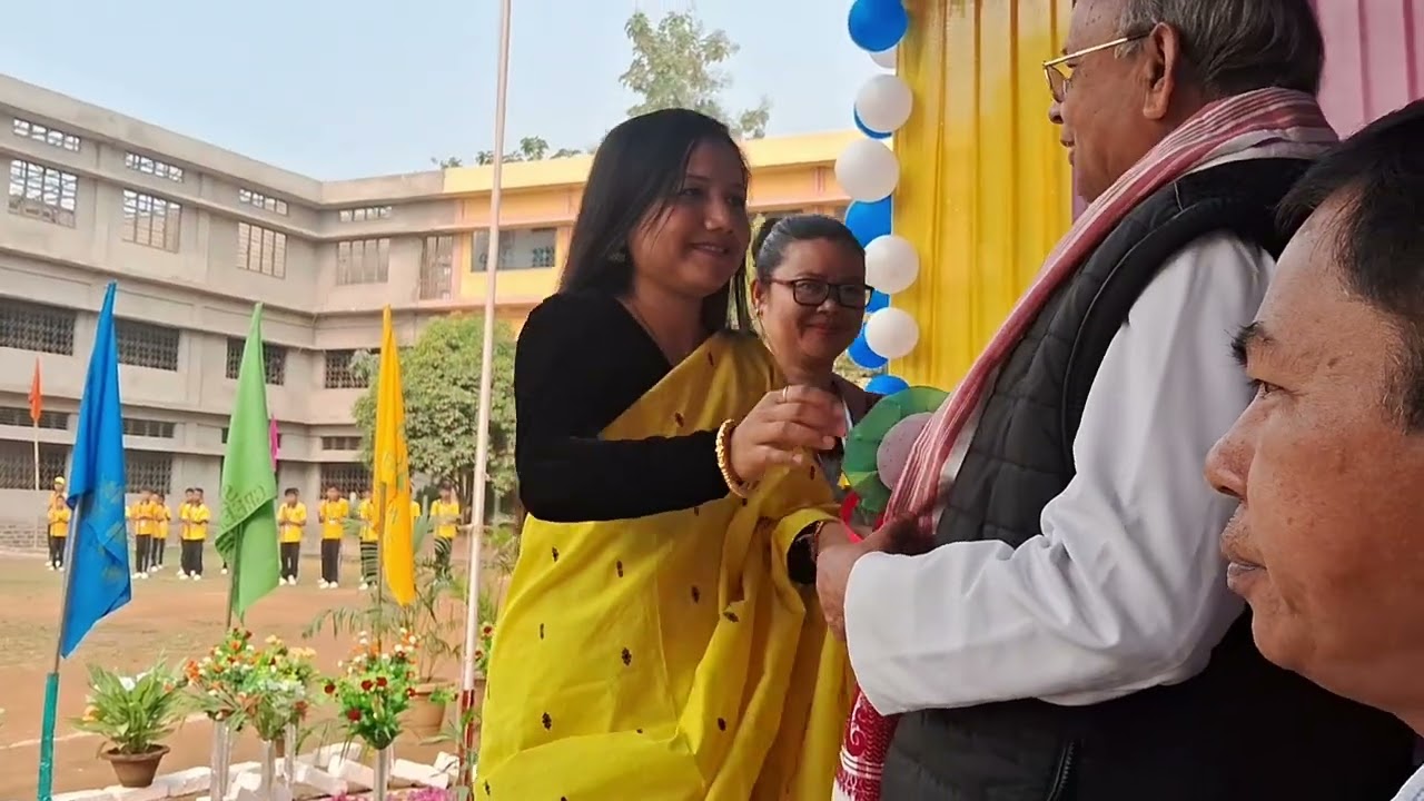 Annual Sports Meet 2025/Don Bosco High School Satgaon/22.01.2025/#olympics