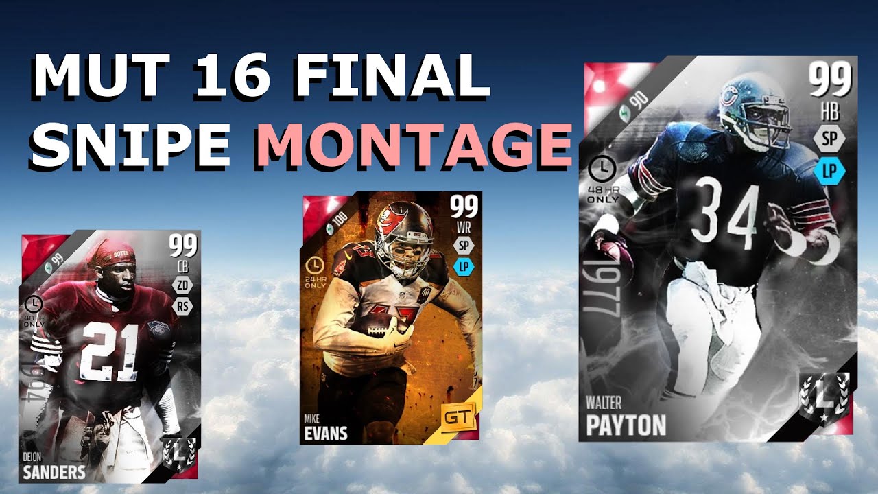MUT 16 Final Snipes and Flips Montage