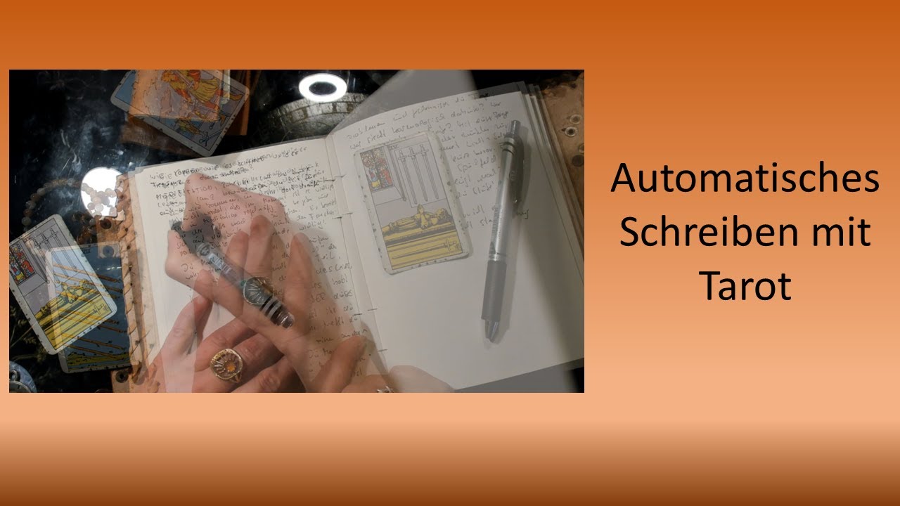 So kannst du mit Tarot und dem automatischen Schreiben Mitteilungen aus der Matrix erhalten!