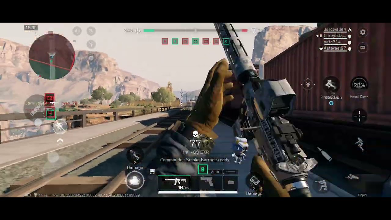 We were losing but then we looked in