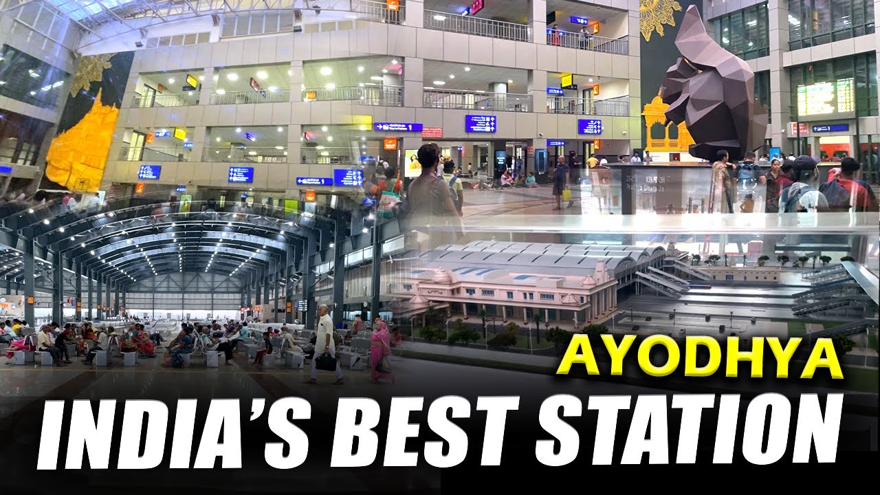Ayodhya Dham Junction 🚉 | Railway Station Like Airport’s | Ram Mandir Based Design 🙏🚩