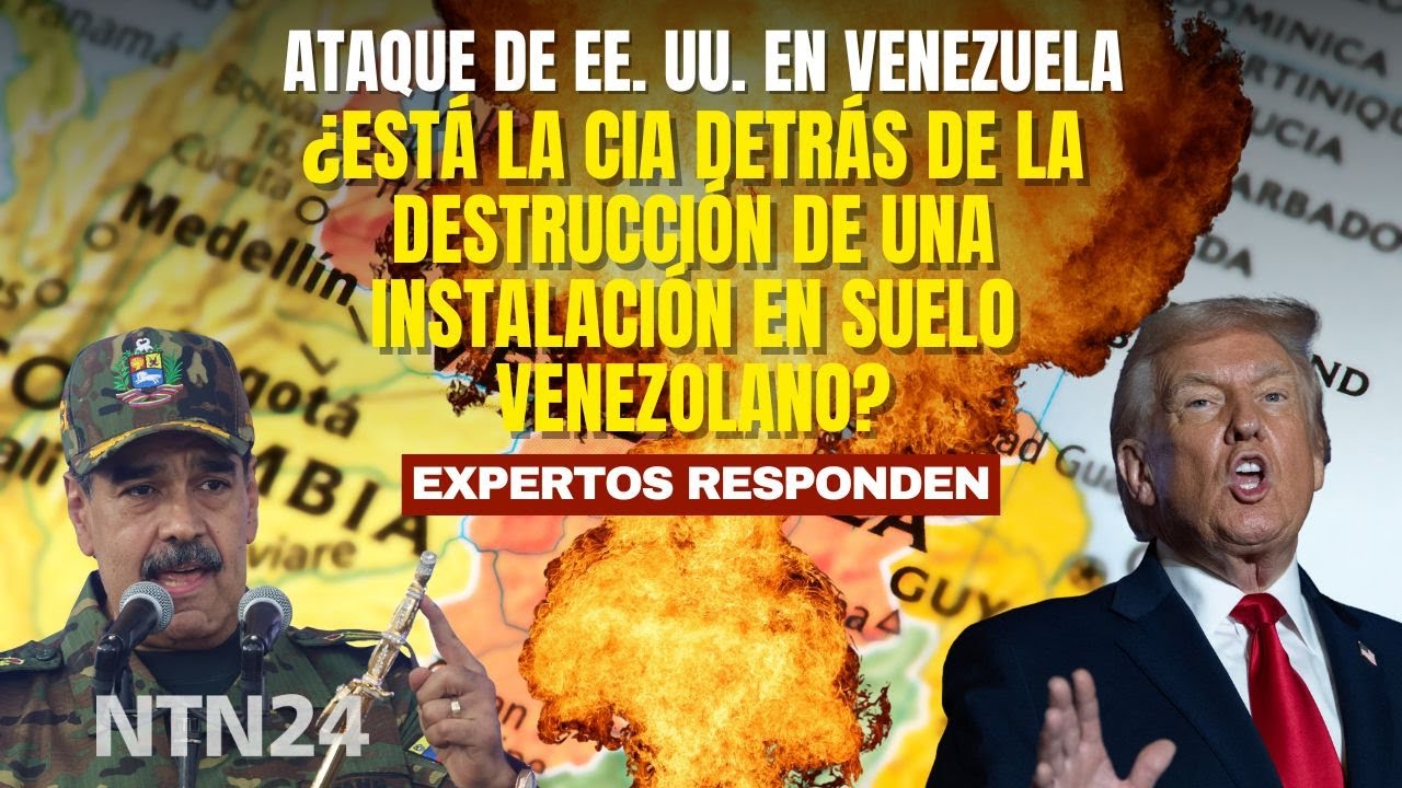 ¿La CIA está detrás del ataque a una instalación en Venezuela que confirmó Donald Trump?