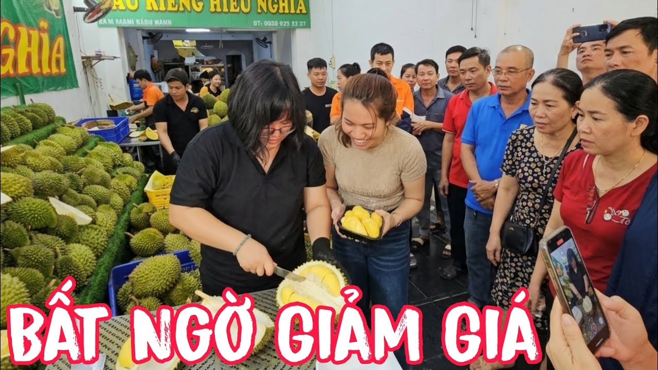 Bất Ngờ Sầu Riêng Quay Đầu Giảm Giá, Cao Thủ Trở Lại Khui Nhanh Tốc Độ