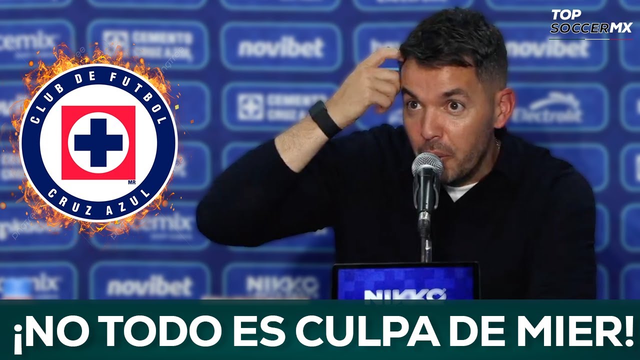 🔥 DEFIENDE a KEVIN MIER  | NICOLAS LARCAM&Oacute;N CONFERENCIA de PRENSA CRUZ AZUL tras EMPATE con GALLOS