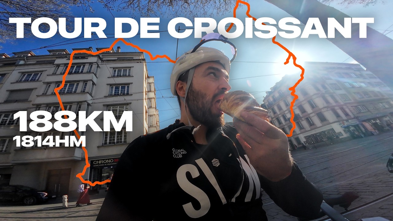 188KM mit dem Rennrad nach Frankreich für ein glasiertes Croissant? (1.814 Höhenmeter)