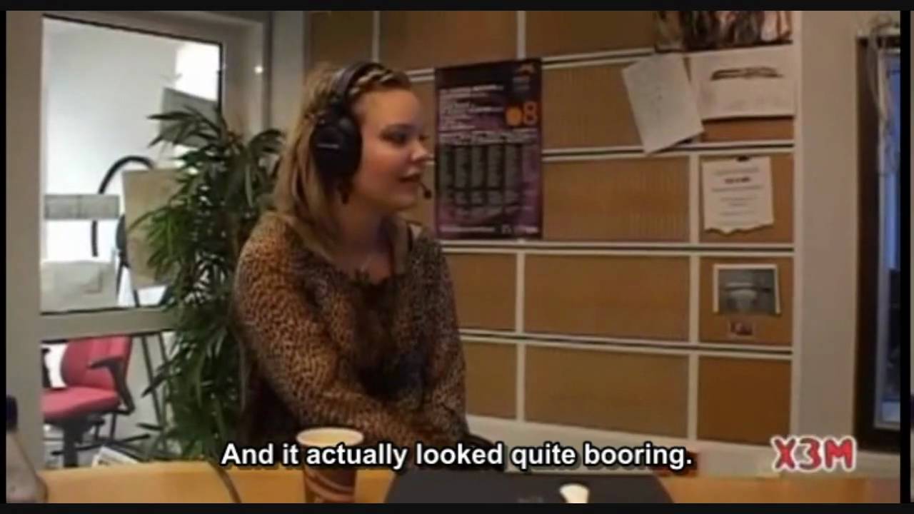 Anette Olzon (Nightwish) interview on X3M *3/4*