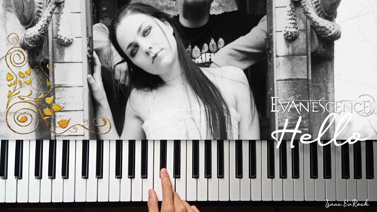 Evanescence - Hello (Piano Tutorial) [PART. 02 -  CHORUS]