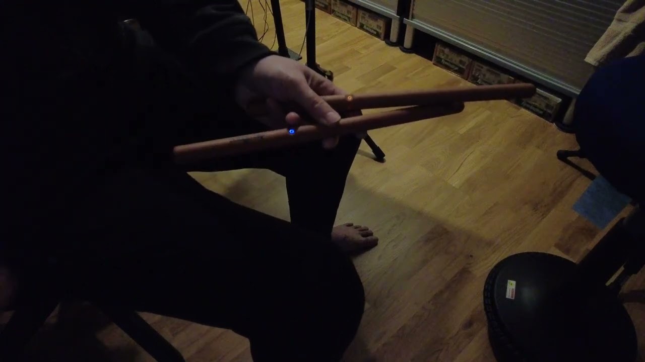 Aeroband PocketDrum 2 Max - No Poster Needed! - Tips on Calibrating and getting to know the zones.