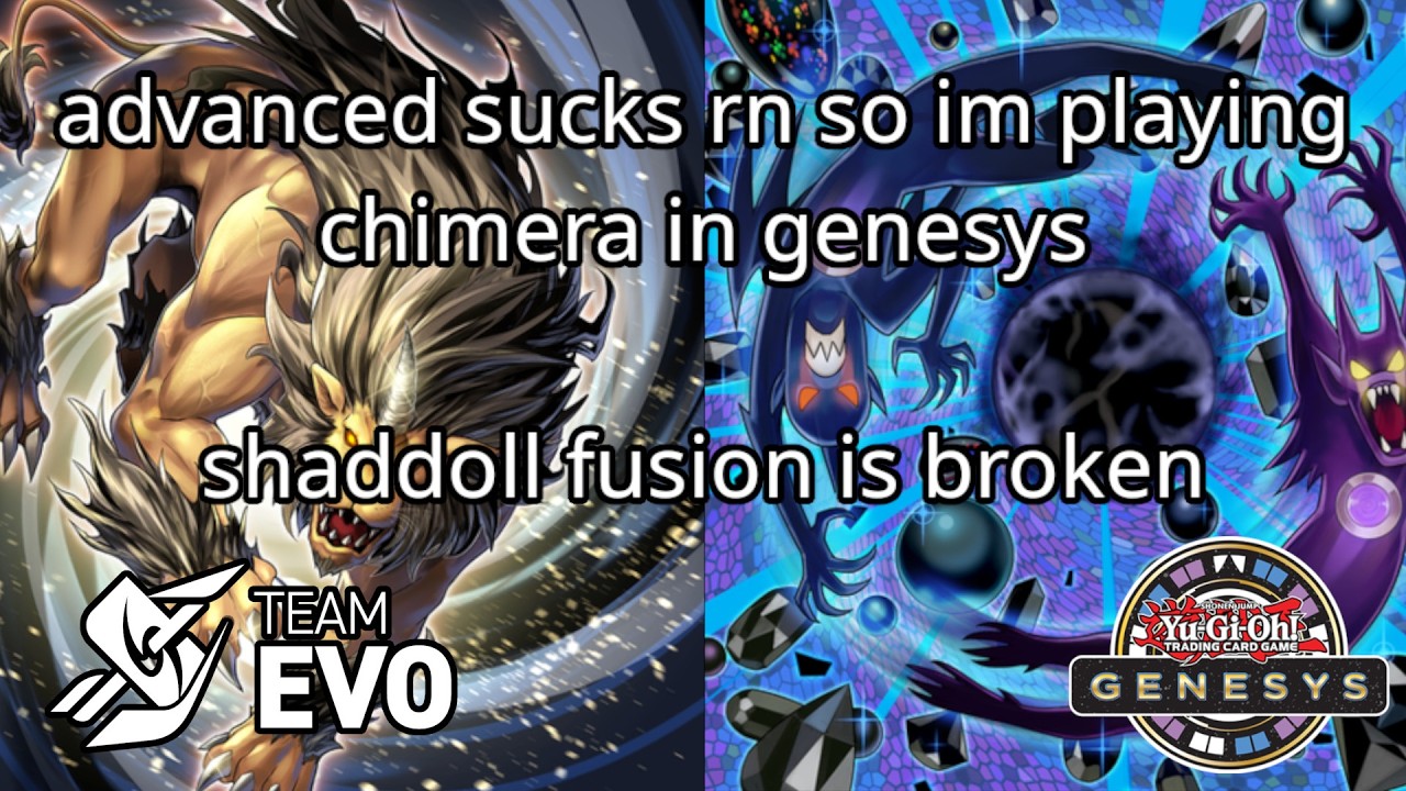 Профиль колоды Genesis Chimera: ПОЖАЛУЙСТА, ИГРАЙТЕ SHADDOLL FUSION | Team Evo