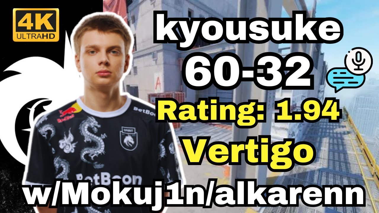 kyousuke (60-32) w/Mokuj1n/alkarenn (vertigo) | Oct 8, 2024 #cs2 #pov