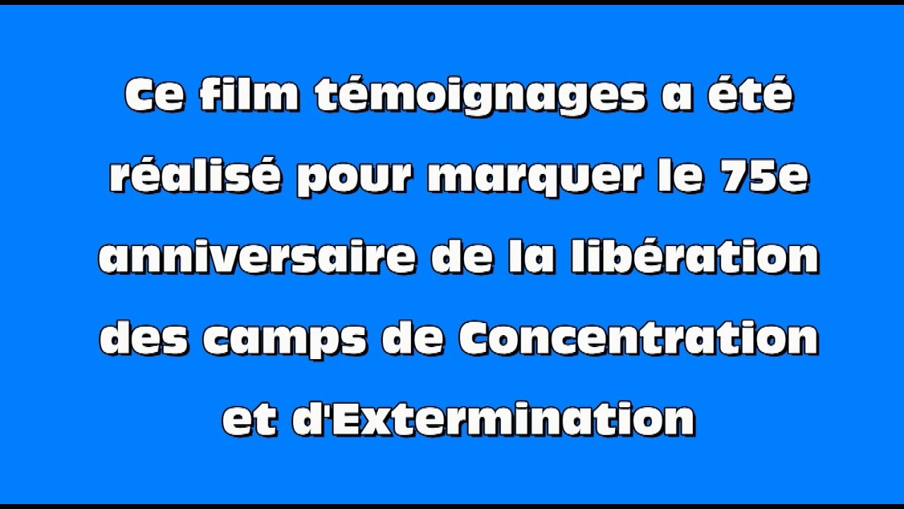 1945, le retour des déportés